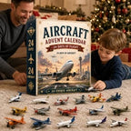 Adventskalender mit 24 einzigartigen Flugzeugminiaturen 4