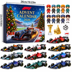 Adventskalender Formel 1 2026 mit 24 Überraschungen für Kinder 3