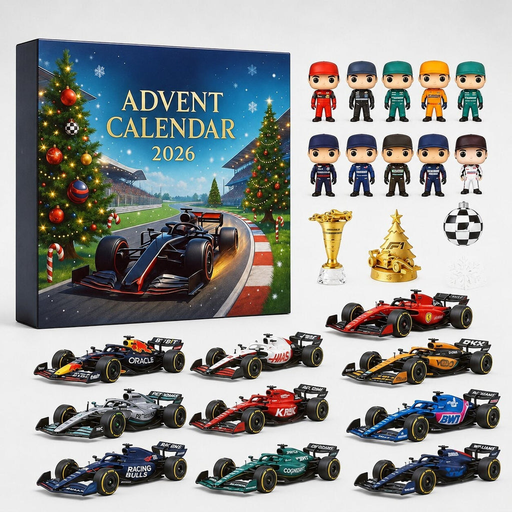 Adventskalender Formel 1 2026 mit 24 Überraschungen für Kinder 7