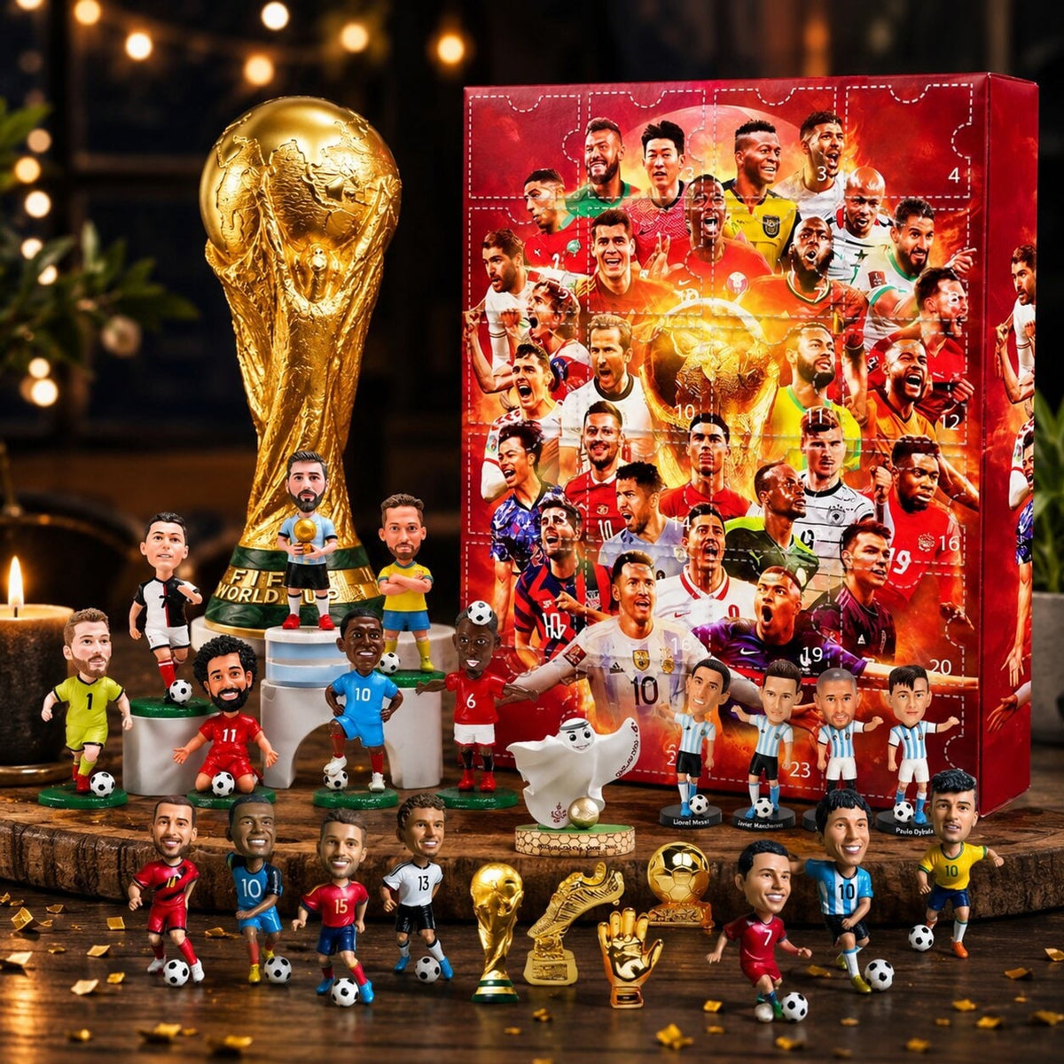 Adventskalender Fußball 2026 mit täglichen Überraschungen für Kinder