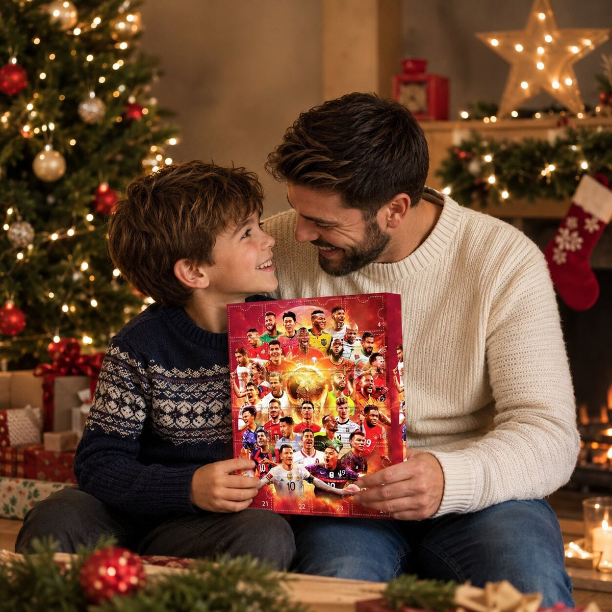 Adventskalender Fußball 2026 mit täglichen Überraschungen für Kinder 3