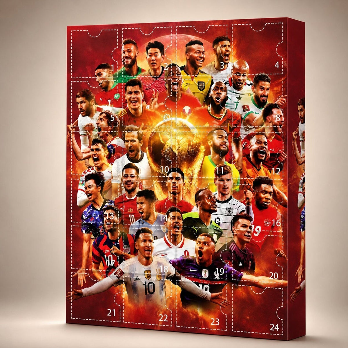 Adventskalender Fußball 2026 mit täglichen Überraschungen für Kinder 4