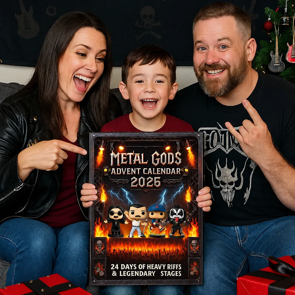 Adventskalender Legenden des Rock und des Metal 2026 mit Sammlerfiguren 3