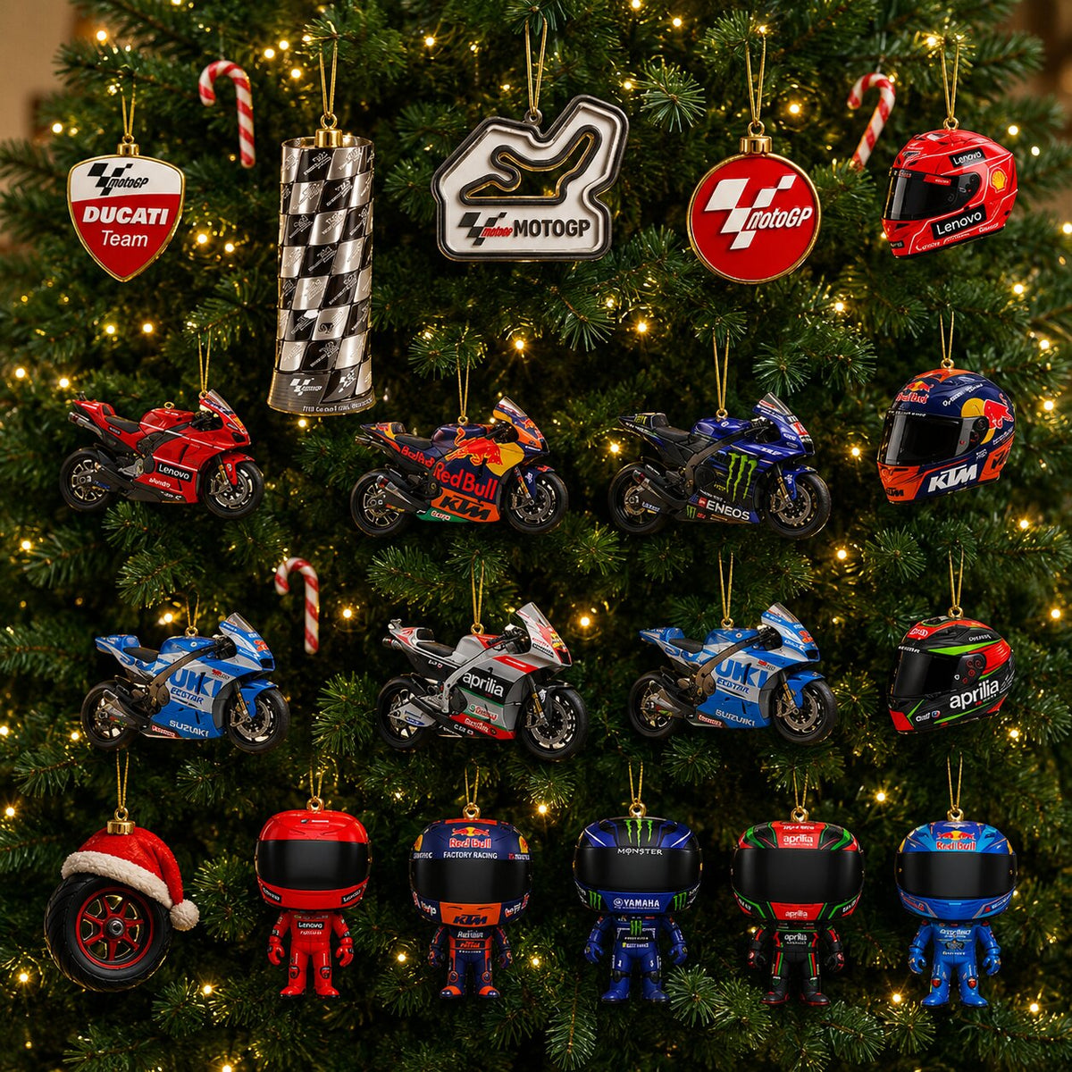 Adventskalender MotoGP 2026 mit täglichen Überraschungen für Motorsportfans. 2