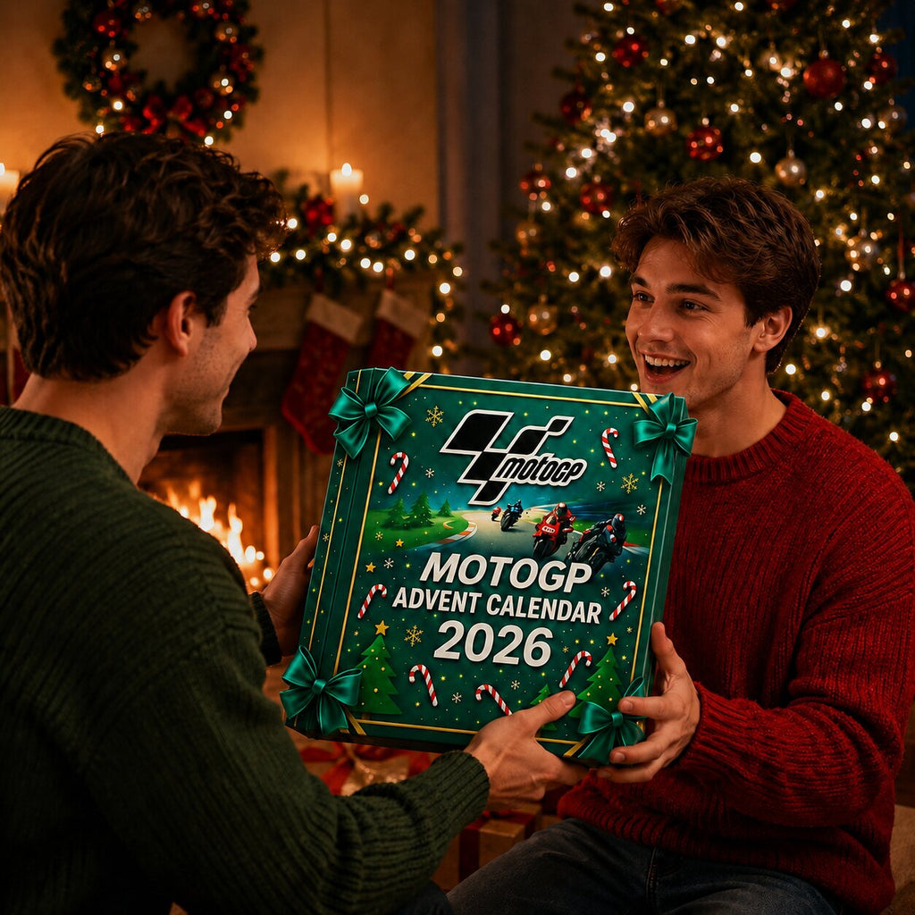 Adventskalender MotoGP 2026 mit täglichen Überraschungen für Motorsportfans. 3