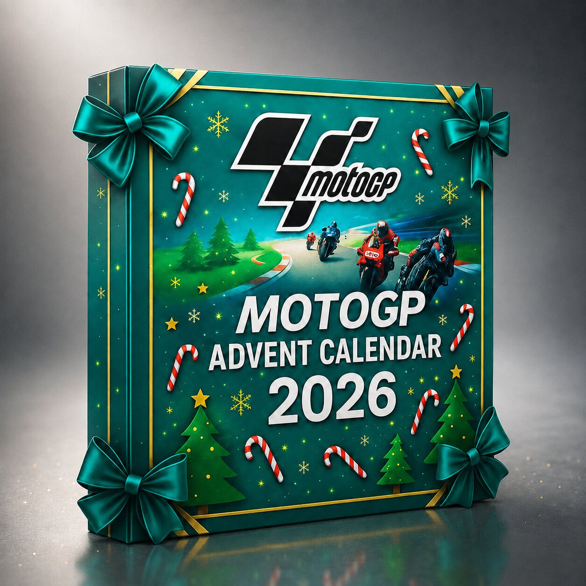 Adventskalender MotoGP 2026 mit täglichen Überraschungen für Motorsportfans. 6