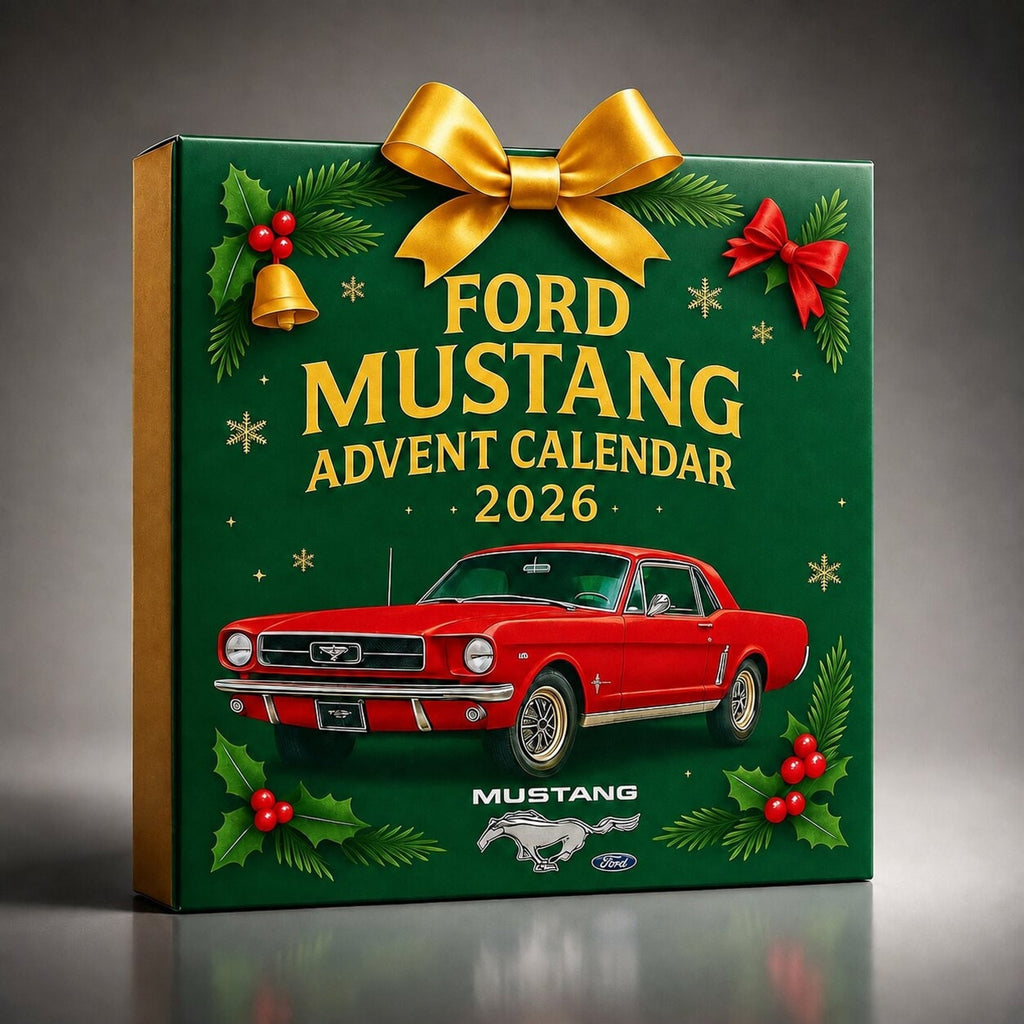 Adventskalender mit 24 Miniatur-Mustangs für Weihnachten 3