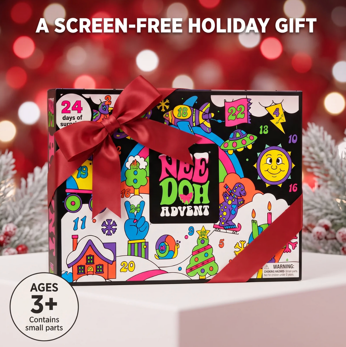 Adventskalender Squishy mit 24 weihnachtlichen Überraschungen 3