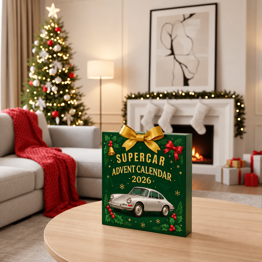 Adventskalender Supercar 2026 mit 24 flachen Sammlerstücken 5