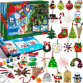 Bastel-Adventskalender 2026 mit Scheren, Leim, Lanyards, Farben und Aquarellstiften für Kinder