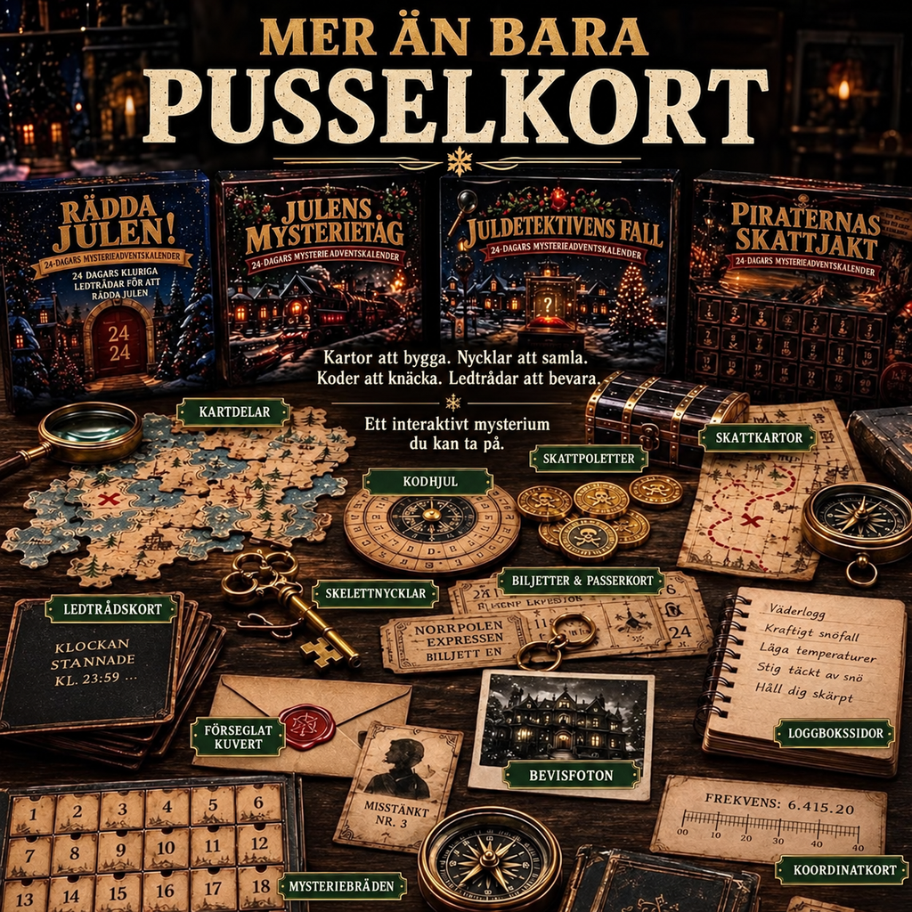 Detektiv-Adventskalender mit 24 Tagen Mysterium-Rätseln und täglichen Hinweisen 4