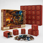 Festlicher Weihnachts-Puzzle-Adventskalender 2026 mit 1008 Teilen und 24 Adventsüberraschungen 10
