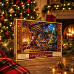 Festlicher Weihnachts-Puzzle-Adventskalender 2026 mit 1008 Teilen und 24 Adventsüberraschungen 6