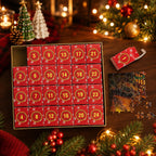 Festlicher Weihnachts-Puzzle-Adventskalender 2026 mit 1008 Teilen und 24 Adventsüberraschungen 9