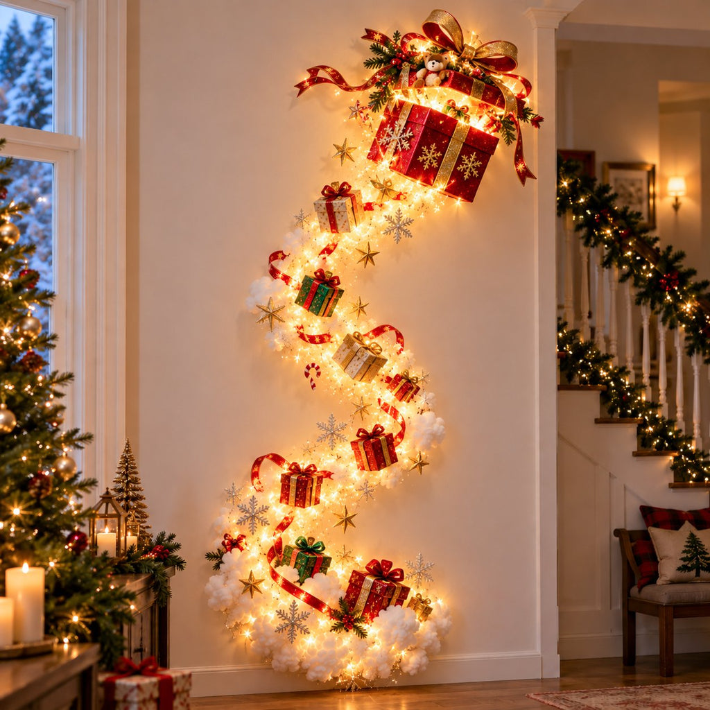 Kerstmagie Trail Wandlampe für festliche Weihnachtsdekoration. 8