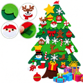 Kreativer Weihnachtsbaum aus Filz für Kinder zum Dekorieren 5