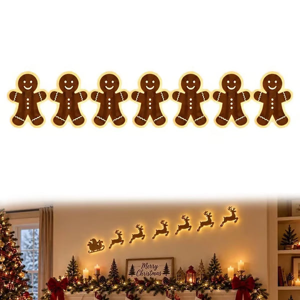 Beleuchtete LED Renne Dekoration für Weihnachten 10
