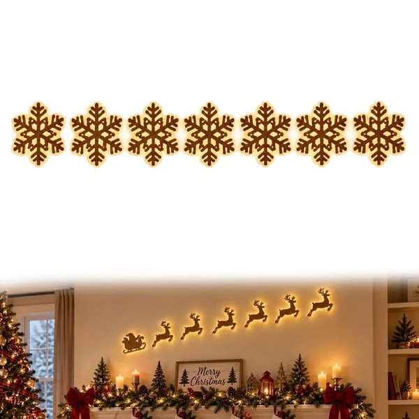 Beleuchtete LED Renne Dekoration für Weihnachten 4