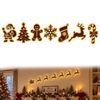 Beleuchtete LED Renne Dekoration für Weihnachten 7
