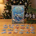 Ozean-Perlen Meerestiere Adventskalender 2026 – 24 Ornamente mit Steinchen