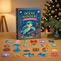 Ozeanwunder Adventskalender 2026 – 24 Acryl-Meerestierornamente