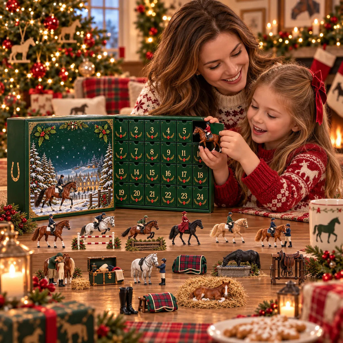 Pferde-Adventskalender 2026 - 24 Tage voller Pferdemagie