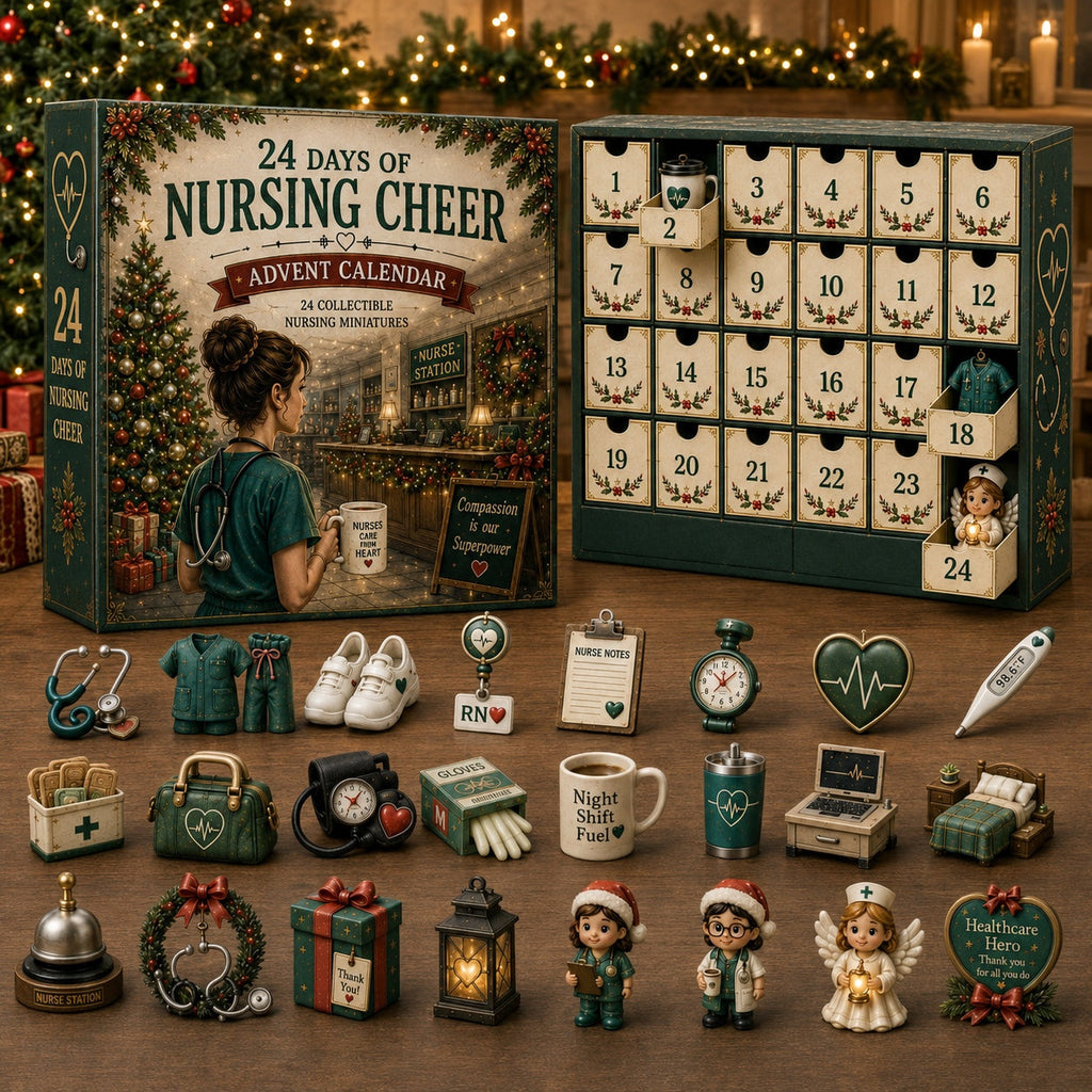Pflege-Adventskalender 2026 - 24 Miniaturen für Pflegefachpersonen