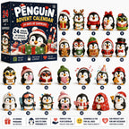 Pinguin Adventskalender 2026 – 24 Einzigartige Pinguinfiguren