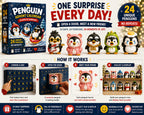 Pinguin Adventskalender 2026 – 24 Einzigartige Pinguinfiguren