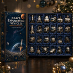 Raumfahrt-Adventskalender 2026 - 24 Miniatur-Raketen und Rover