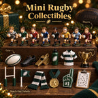Rugby-Adventskalender 2026 - 24 Rugby-Miniaturen und Überraschungen
