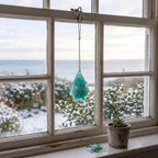 Seeglas-Gnom-Adventskalender 2026 - 24 Gnom-Anhänger aus Seeglas
