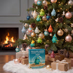 Seeglas-Gnom-Adventskalender 2026 - 24 Gnom-Anhänger aus Seeglas