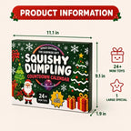 Squishy-Dumpling-Adventskalender 2026 - 24 Mini-Squishies und 1 grosse Überraschung