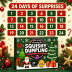 Squishy-Dumpling-Adventskalender 2026 - 24 Mini-Squishies und 1 grosse Überraschung