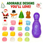 Squishy-Dumpling-Adventskalender 2026 - 24 Mini-Squishies und 1 grosse Überraschung