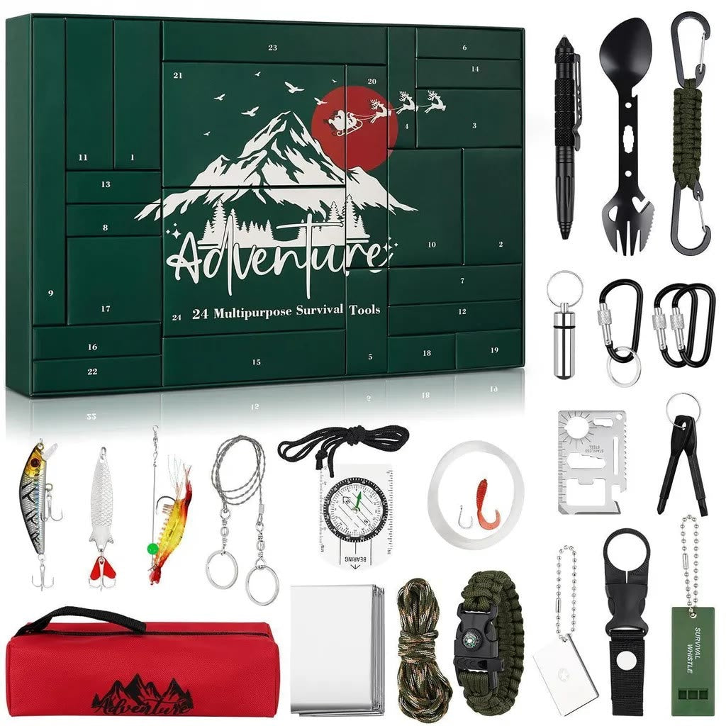 Survival Adventskalender 2026 – 24 Echte Outdoor-Tools