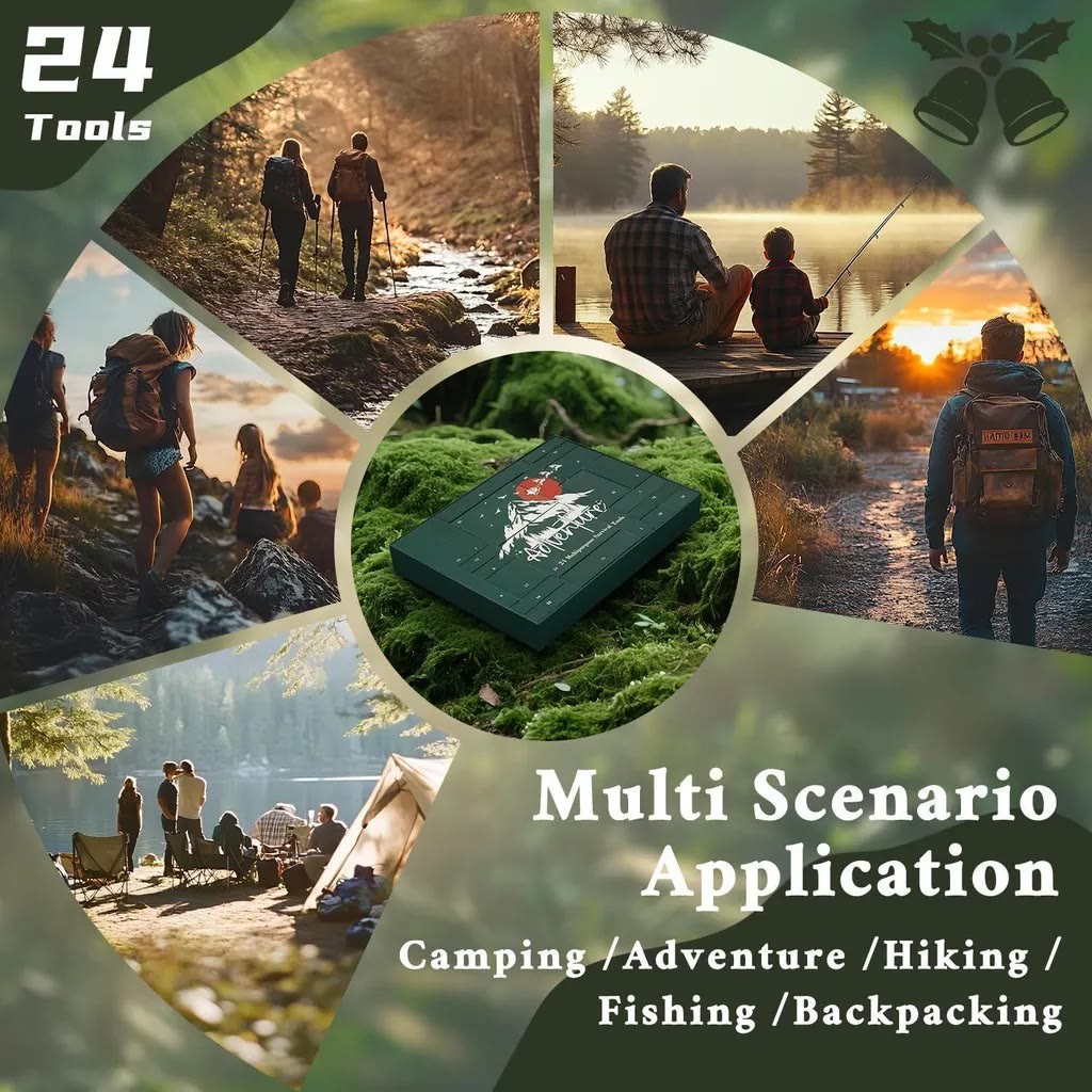 Survival Adventskalender 2026 – 24 Echte Outdoor-Tools