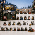 Waschbär-Adventskalender 2026 - 24 freche Waschbär-Figuren