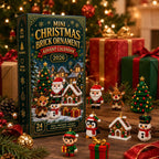 Weihnachts-Bausteine-Adventskalender 2026 - 24 Mini-Bausteinornamente