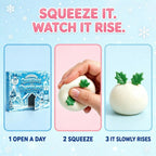 Weihnachts-Dumpling-Squishy-Adventskalender 2026 - 24 Slow-Rise-Squishies