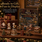 Weihnachtsdorf-Freunde-Adventskalender - 24 Miniaturen für Ihr eigenes Weihnachtsdorf