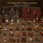 Weihnachtsdorf-Freunde-Adventskalender - 24 Miniaturen für Ihr eigenes Weihnachtsdorf