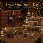 Weihnachtsdorf-Freunde-Adventskalender - 24 Miniaturen für Ihr eigenes Weihnachtsdorf
