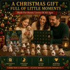 Weihnachtshasen Adventskalender 2026 – 24 Hasenfiguren