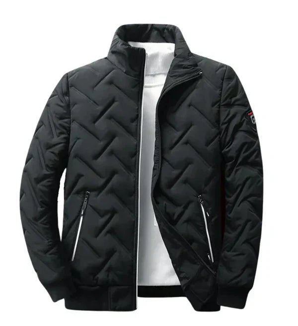 Steppjacke Herren mit Stehkragen – Ansicht 1