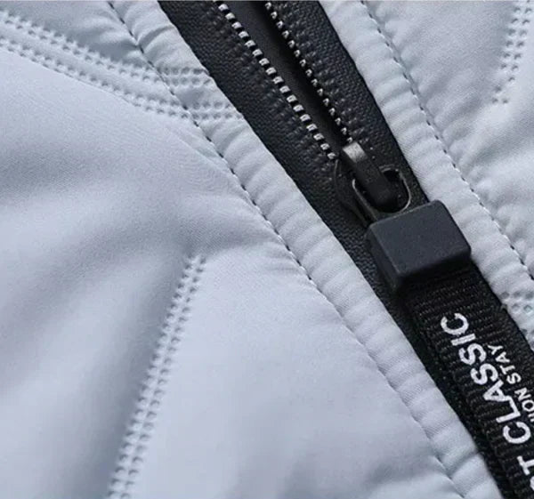 Steppjacke Herren mit Stehkragen – Ansicht 3