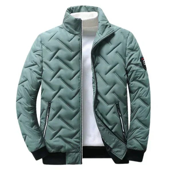 Steppjacke Herren mit Stehkragen – Ansicht 8