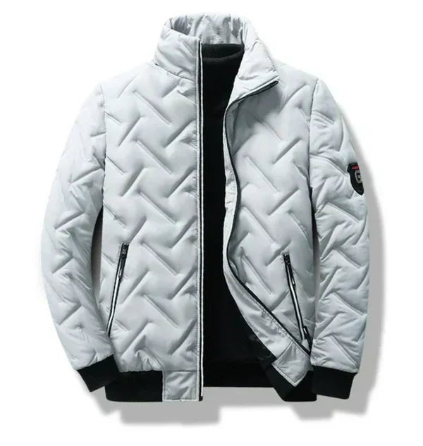 Steppjacke Herren mit Stehkragen – Ansicht 9