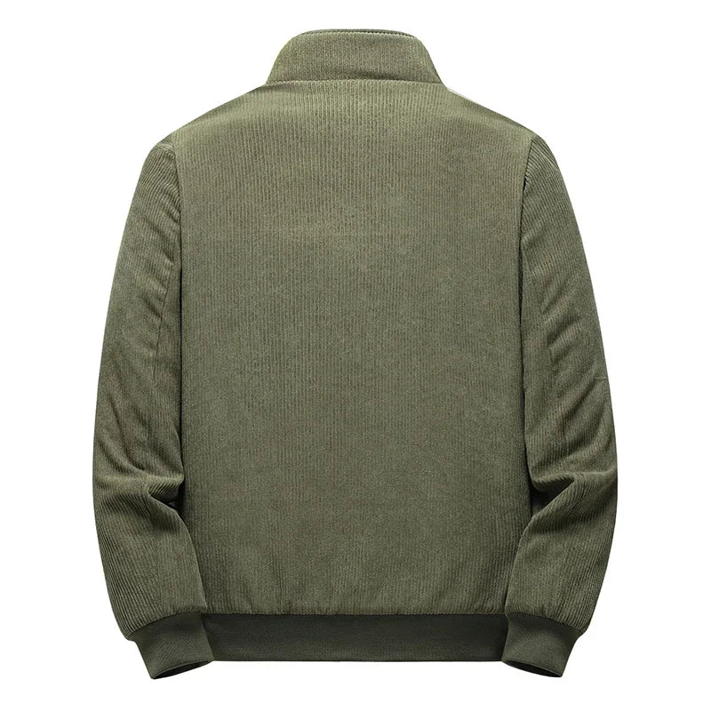 Gefütterte Cord Bomberjacke Herren – Ansicht 7